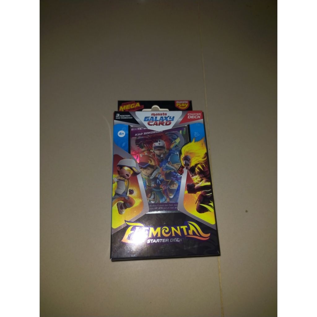 Monsta galaxy card starter deck elemental