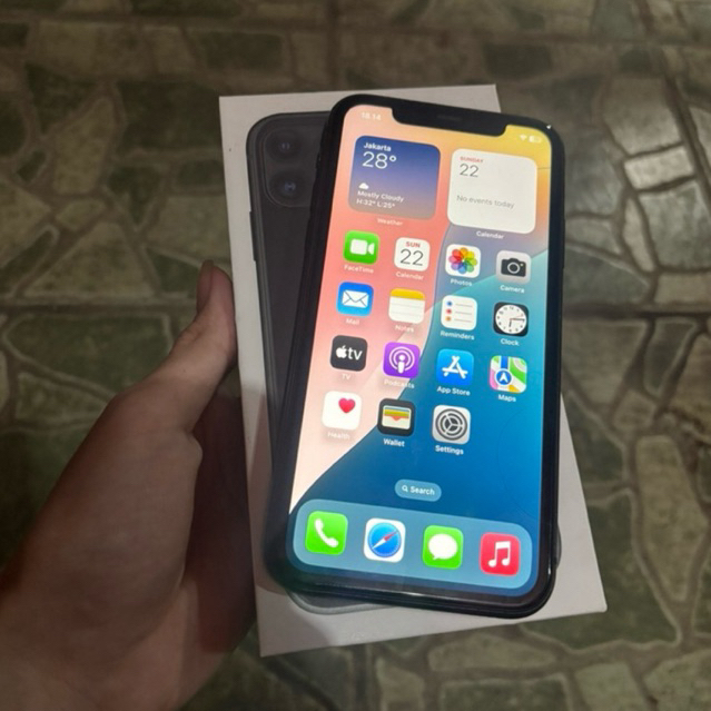 Preloved Iphone 11 128gb Ibox All Operator FMI Off Bebas Reset