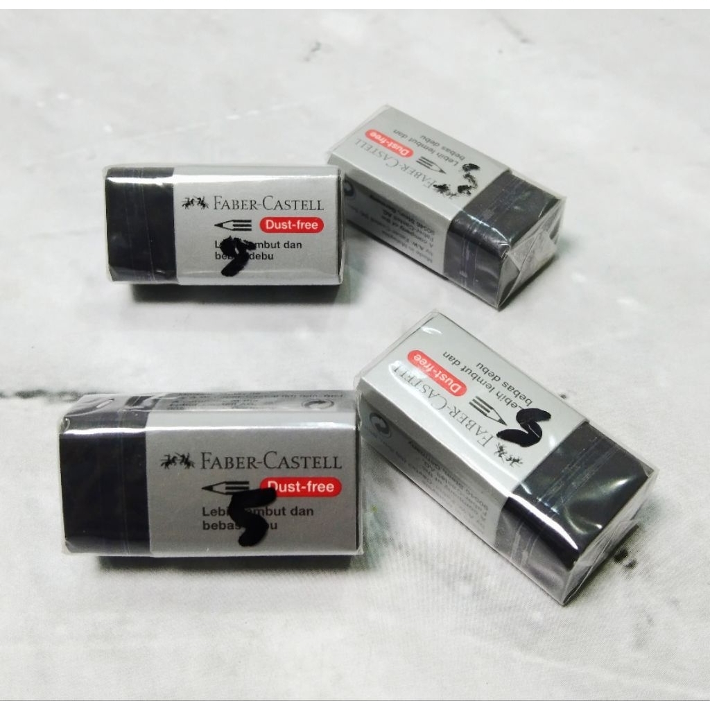 

PENGHAPUS HITAM FABER-CASTELL / STIP FABER-CASTELL / ERASER HITAM - FABER-CASTELL