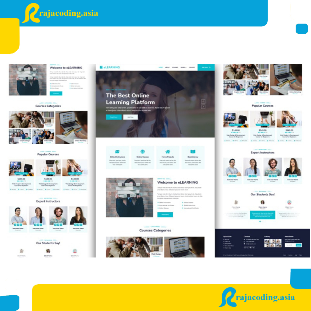 Source Code Website Sekolah Kuliah Pendidikan [RCA0014]