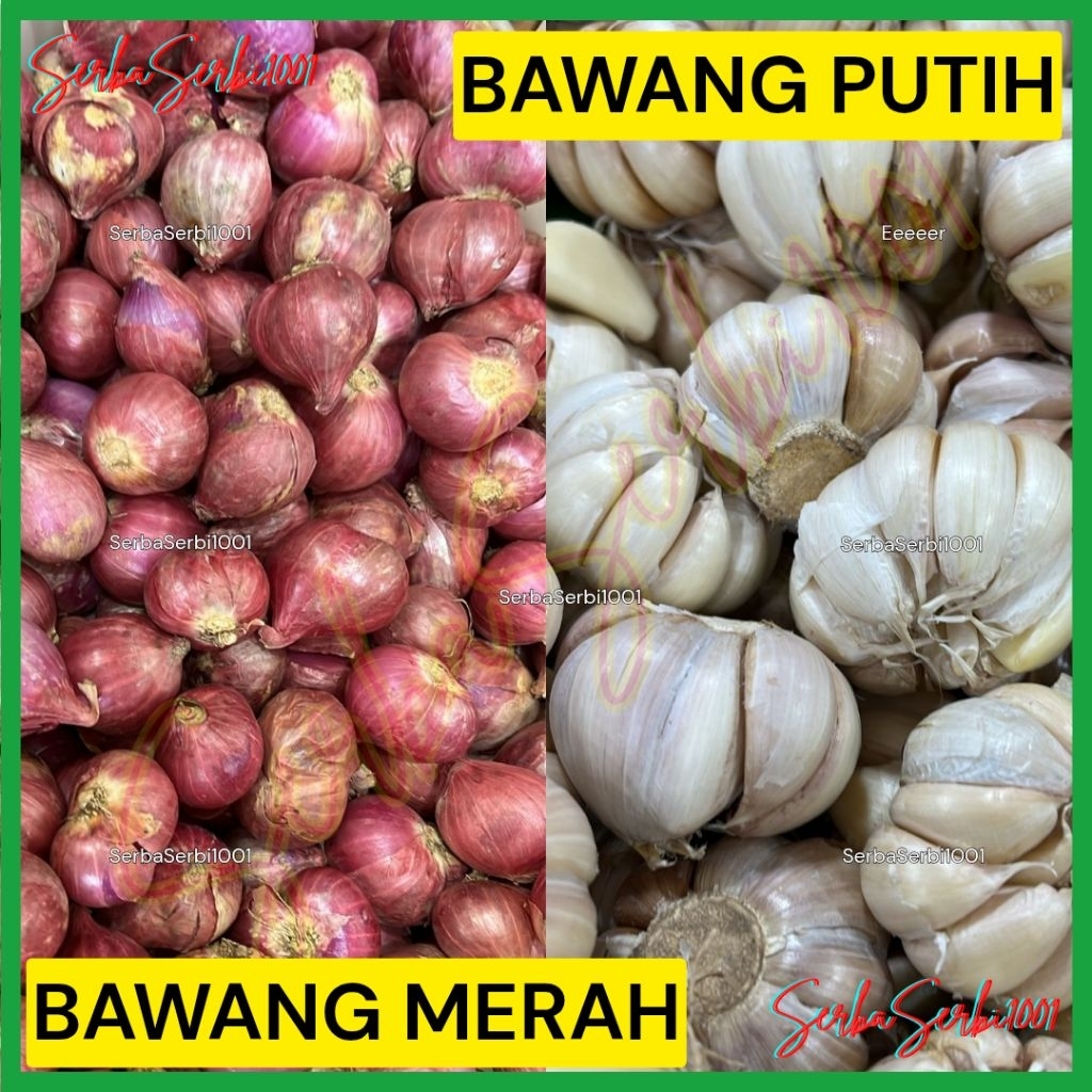 

BAWANG MERAH | BAWANG PUTIH 100 GR
