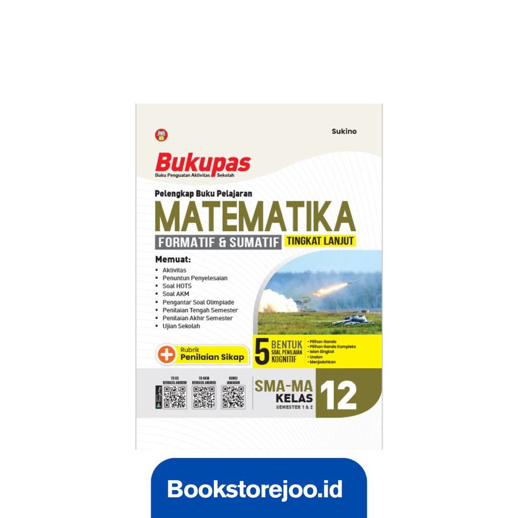 Buku Bukupas Matematika Tingkat Lanjut Untuk Sma/Ma Kelas 12 - Sukino