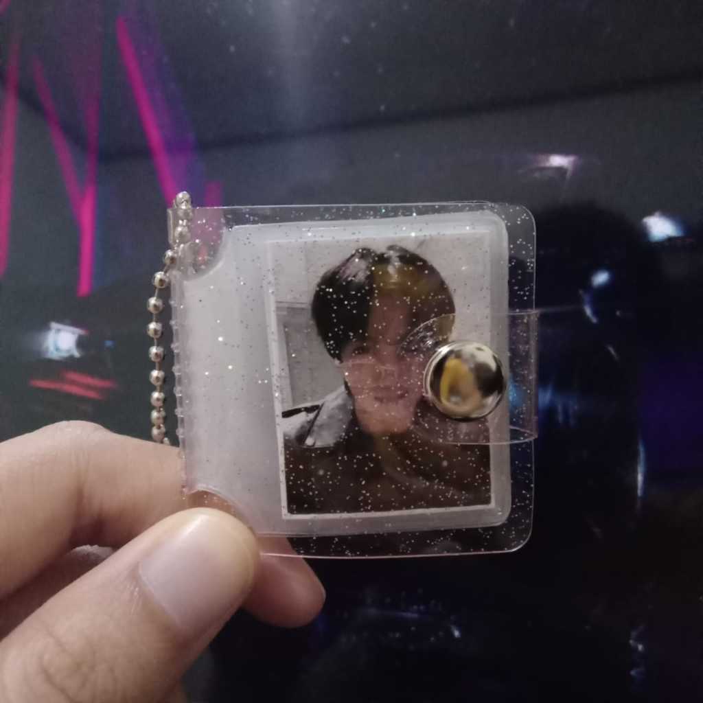 Album Foto Mini Keychain Custom | Gantungan Mini Album Foto + cetak 16 foto