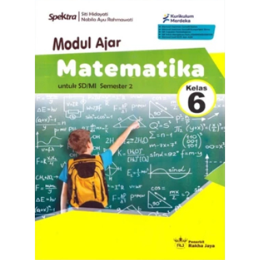 Spektra Modul Ajar Matematika untuk SD/Mi Semester 2 Kelas 6