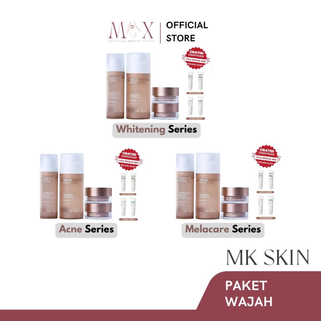 MK SKIN - Mkskin Paket Wajah Skincare