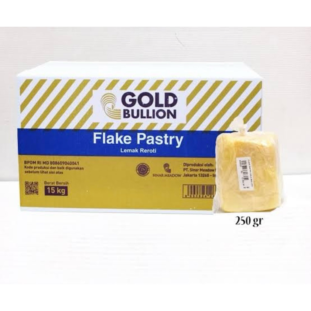 

Flake Pastry Gold Bullion REPACK / Korsvet / Shortening