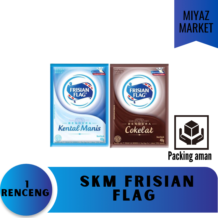 

❤MIYAZMARKET❤ Kental Manis Bendera Renteng / Kental Manis Frisian Flag Renteng 6'/ Kental Manis Bendera Renteng