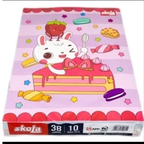 

(PAK) Buku Tulis Sidu SKOLA 38 Lembar Isi 10 Pcs A15
