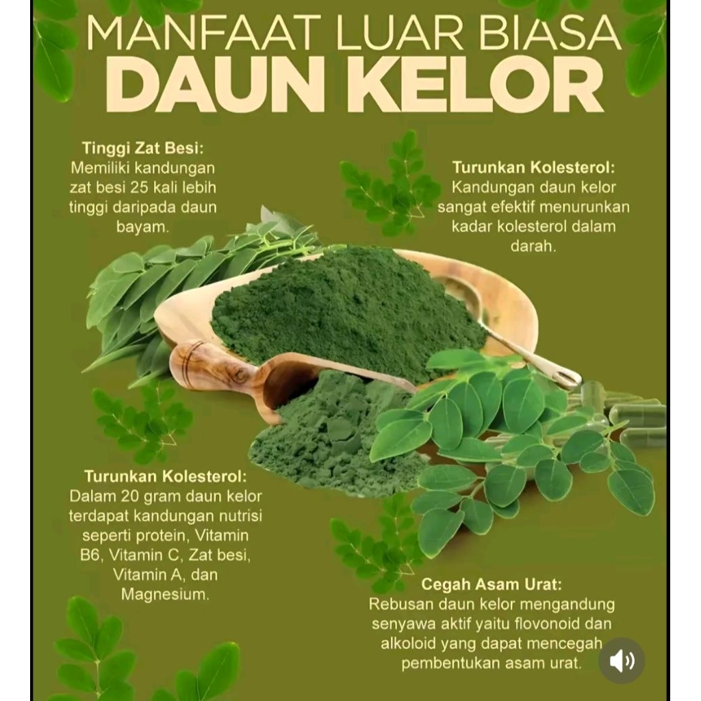 

150gr daun kelor