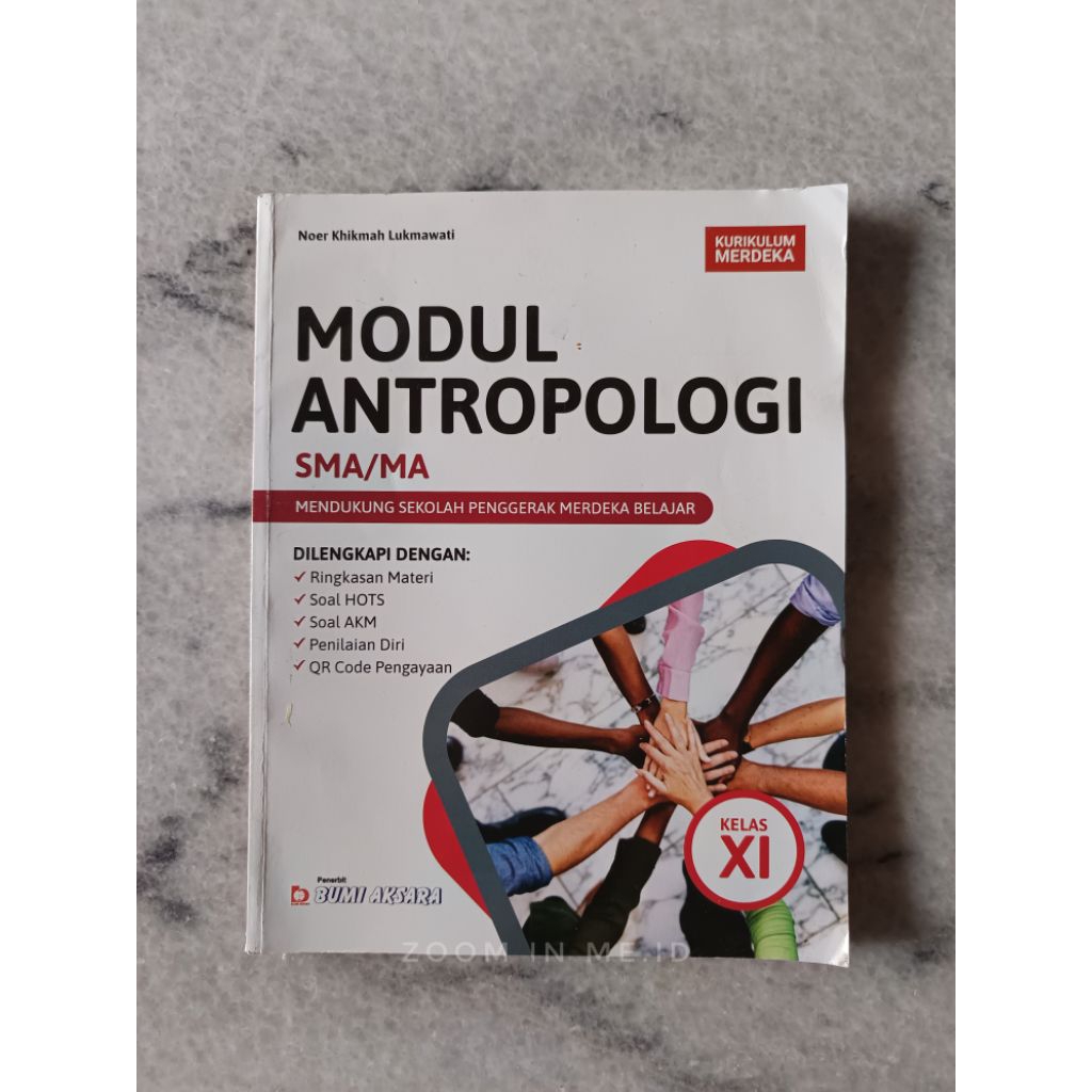BUKU MODUL ANTROPOLOGI SMA KELAS 11