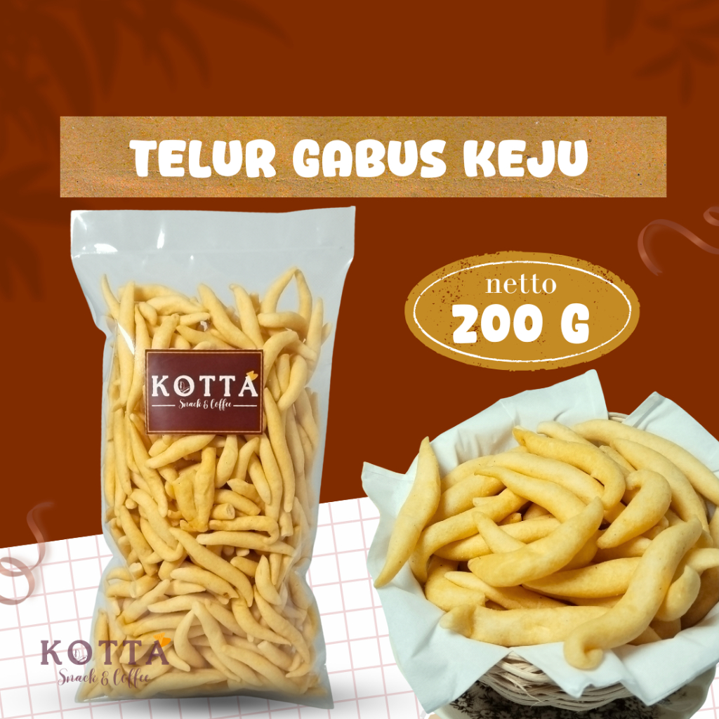 

Telur Gabus Keju 200 gram