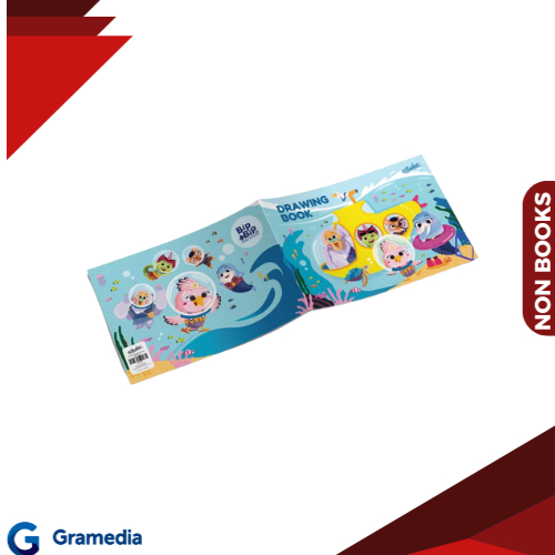 

Gramedia Medan-ESTUDEE DRAWING BOOK A4 J SUBMARINE