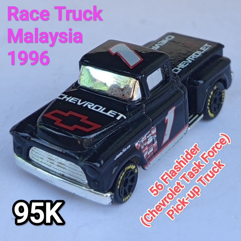Hot Wheels Race Truck 56 Flashsider Chevrolet Chevy Task Force Pickup ban Eagle Good Year
