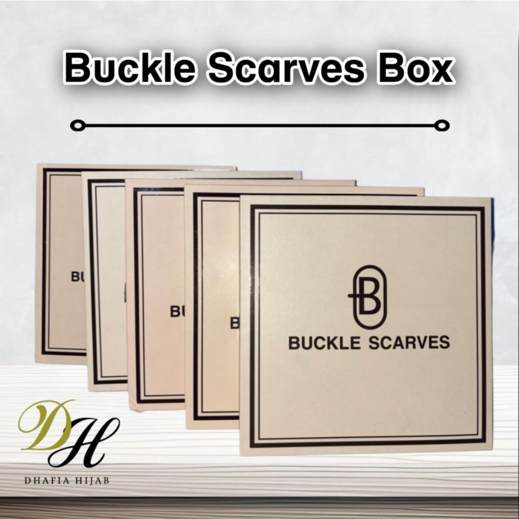 BUCKLE SCARVES BOX