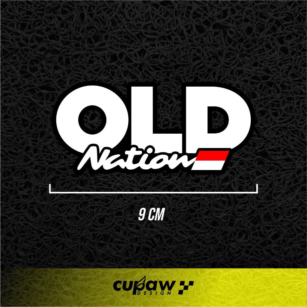 

stiker old nation vario kzr 125 old