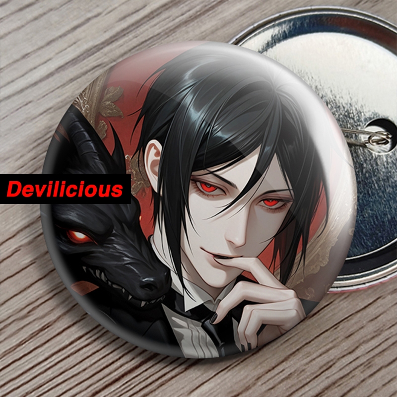 Sebastian Michaelis Pin Black Butler Devilicious Kuroshitsuji