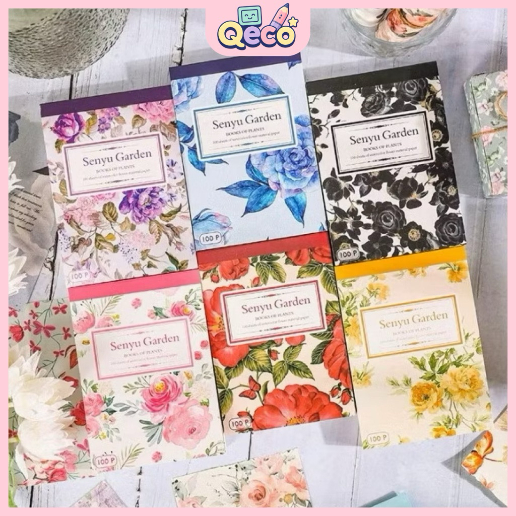 

Senyu Garden Paper Scarpbook Aesthetic