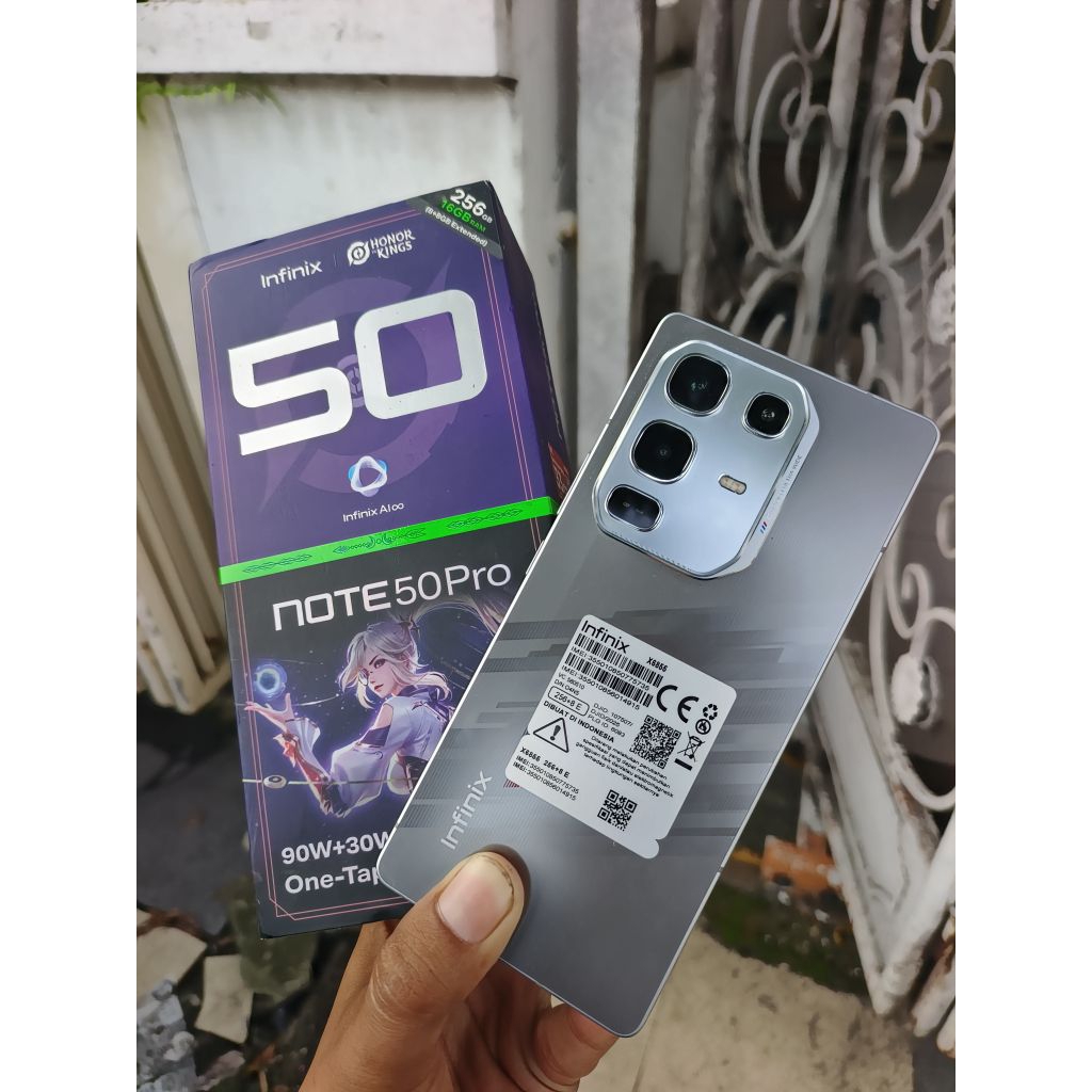 infinix note 50 pro 8/256 second lengkap BMW edition