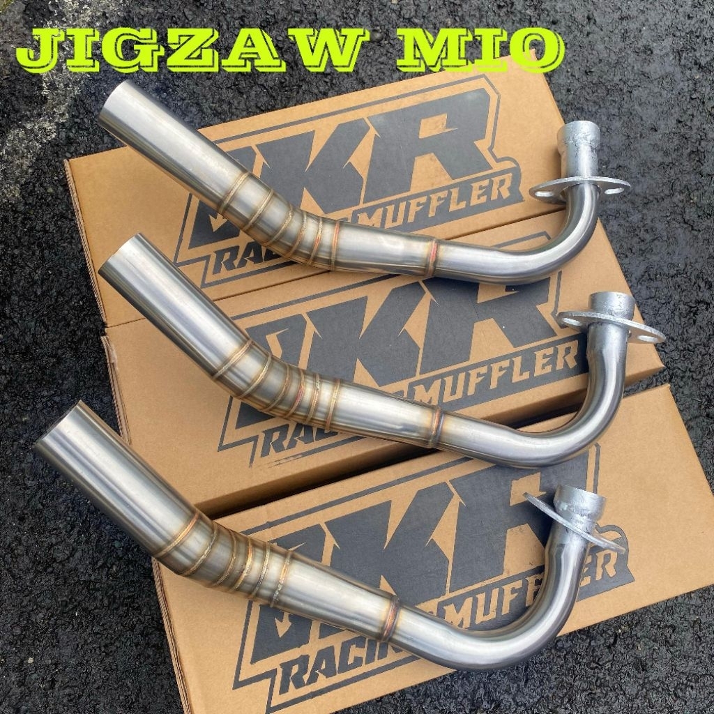 Leheran Knalpot Mio Jigzaw Bebasan Bore Up 32 35 38 Mio Sporty Mio Smile Fino Nouvo Leher JIGZAW MIO