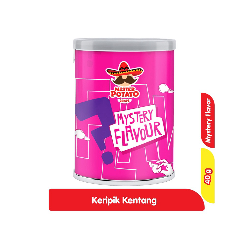 

Mister Potato Kripik Kentang Mystery Flavour