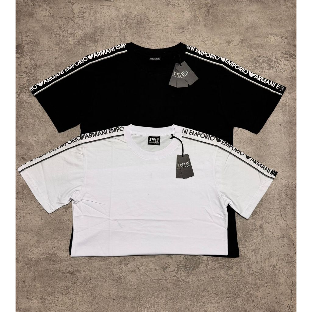 Kaos Branded Arman List Shoulders Premium//Baju Kaos Pria Arman List Bahu//Kaos Pria Arman