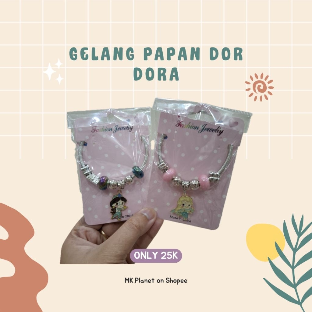 MK PLANET GELANG PAN PAN DOR EDISI PRINCESS SATUAN RANDOM