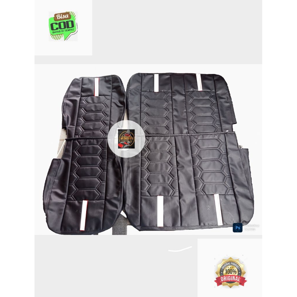 (bahan MBtech) sarung jok mobil pickup grandmax l300 dfsk supercab new caryyFutura
