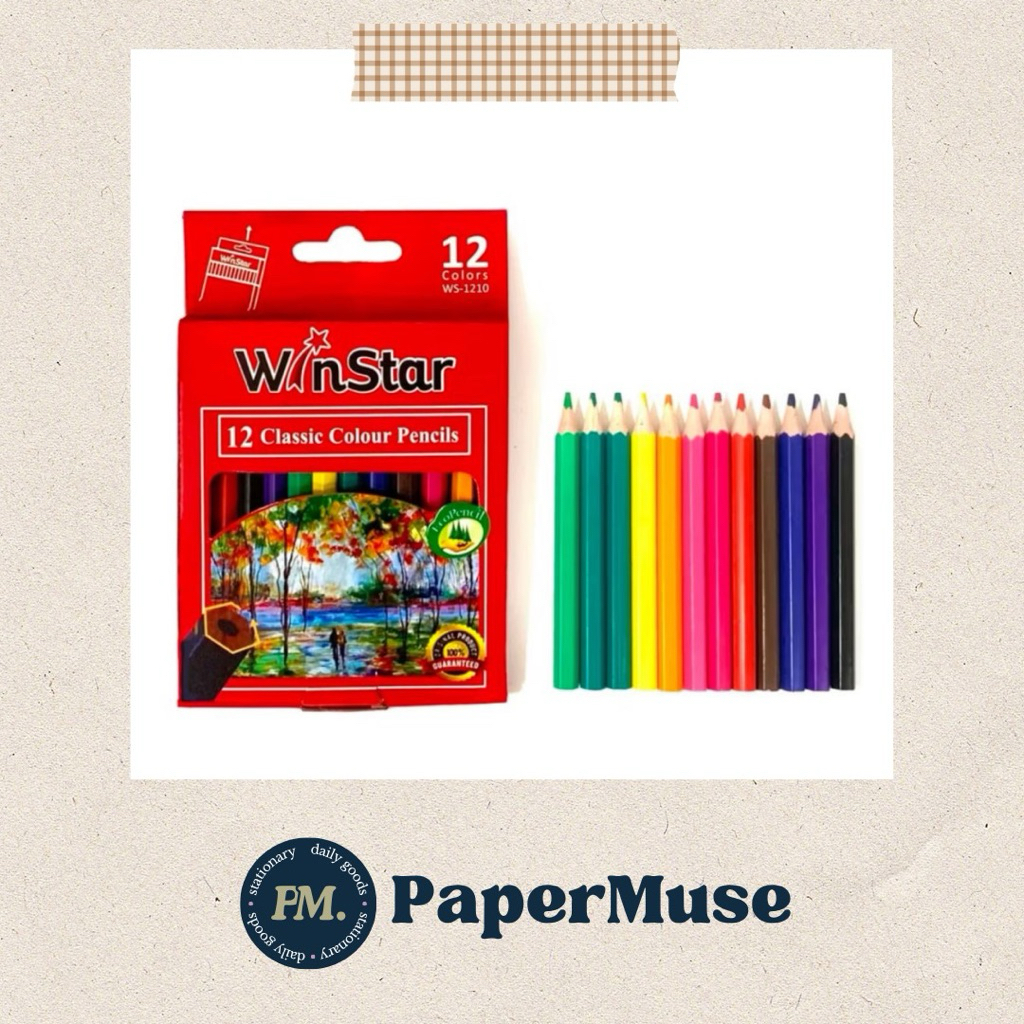 

Pensil Warna Winstar Pendek Isi 12 – Pensil Warna Mini Praktis untuk Anak dan Souvenir