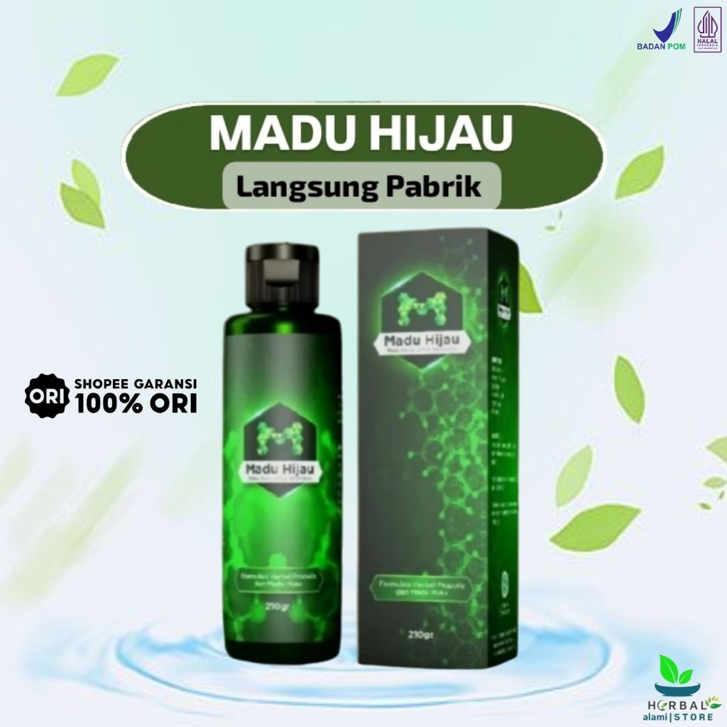 

madu hijau asli 210ml obat lambung kronis - kanker lambung - maag kronis - gerd - mual kembung - nyeri ulu hati - nyeri dada - psikomatis - susah bab - sembelit - vertigo