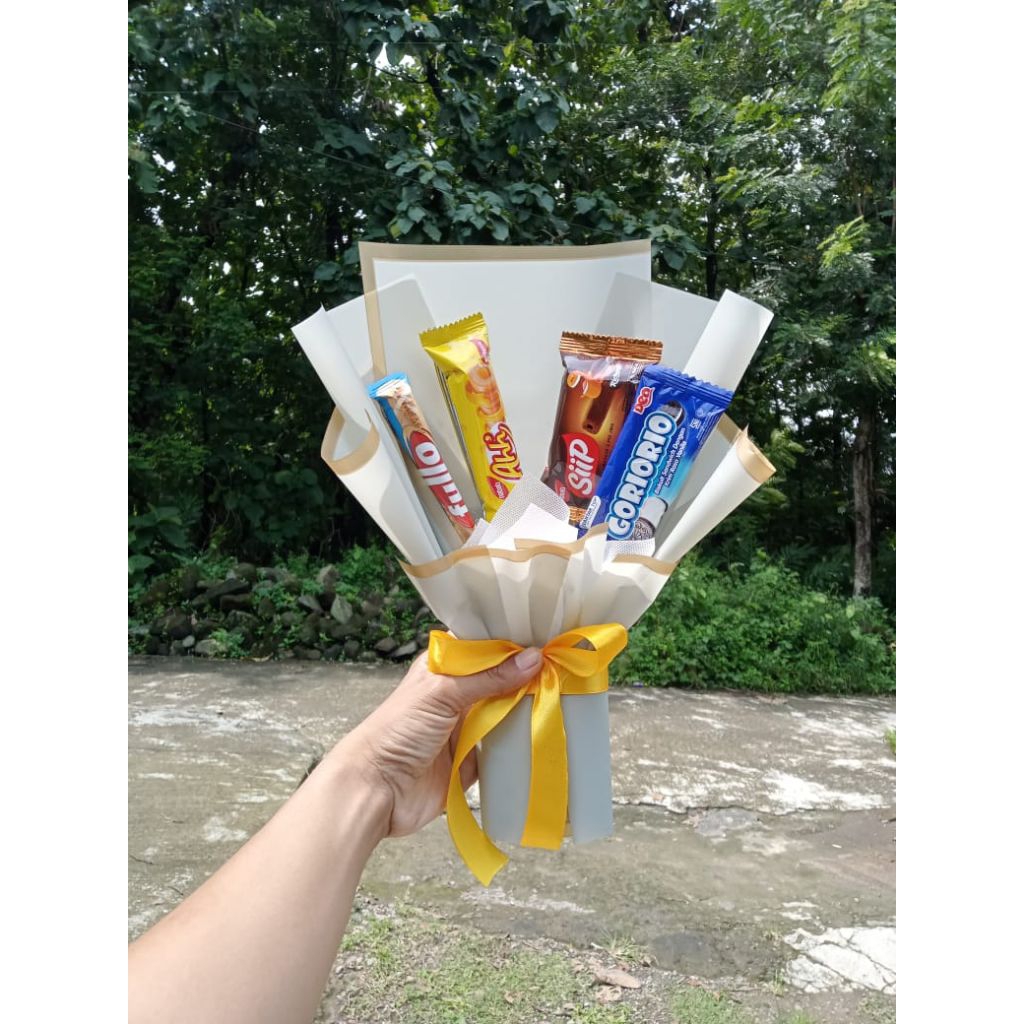 

Buket Snack, Buket Jajanan, Buket Wisuda, Buket Mini, Hadiah & Sovenir