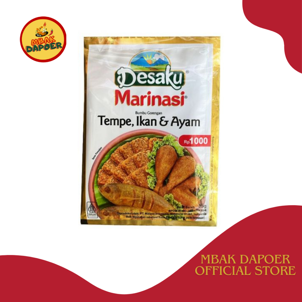 

DESAKU MARINASI 1 PACK / 1 RENCENG -BARANG READY STOK !!! BY. MBAK DAPOER
