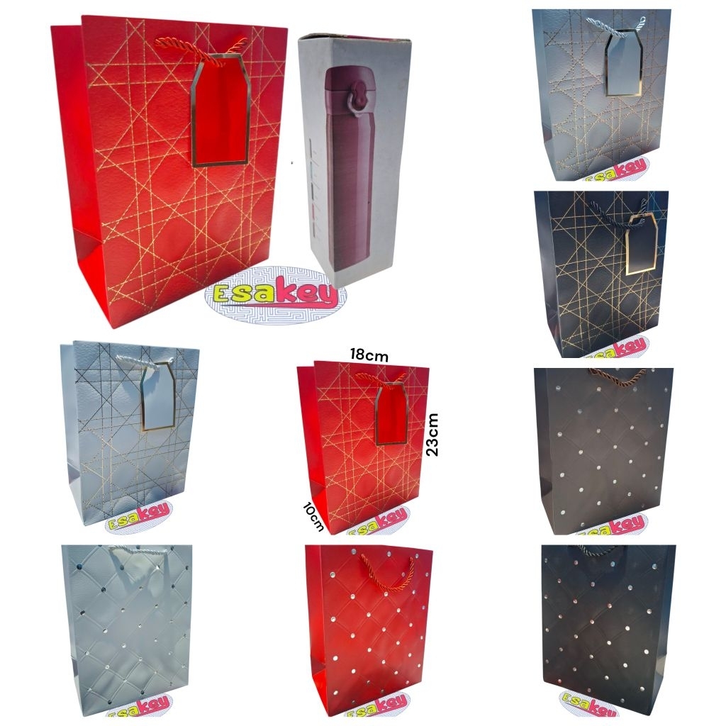 

Paperbag Gift Premium Klasik P18xT23xL10cm