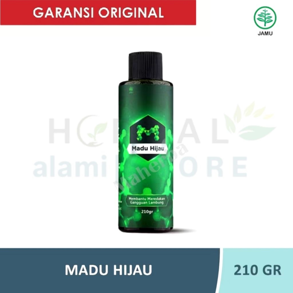 

madu hijau asli 210ml obat lambung kronis - kanker lambung - maag kronis - gerd - mual kembung - nyeri ulu hati - nyeri dada - psikomatis - susah bab - sembelit - vertigo