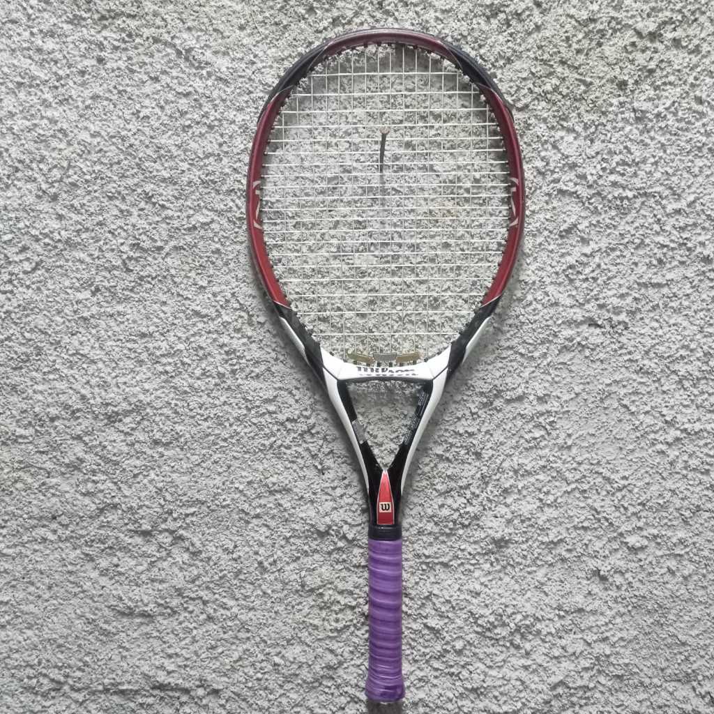 Raket Tenis Wilson Kfactor Five Original Preloved Bagus