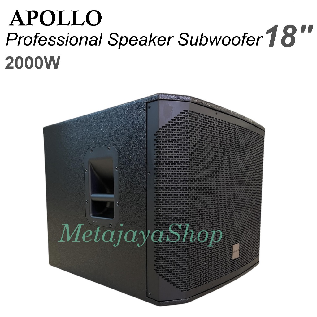 Subwoofer  Active 18 Inch Speaker Subwoofer Active  Apollo 18''