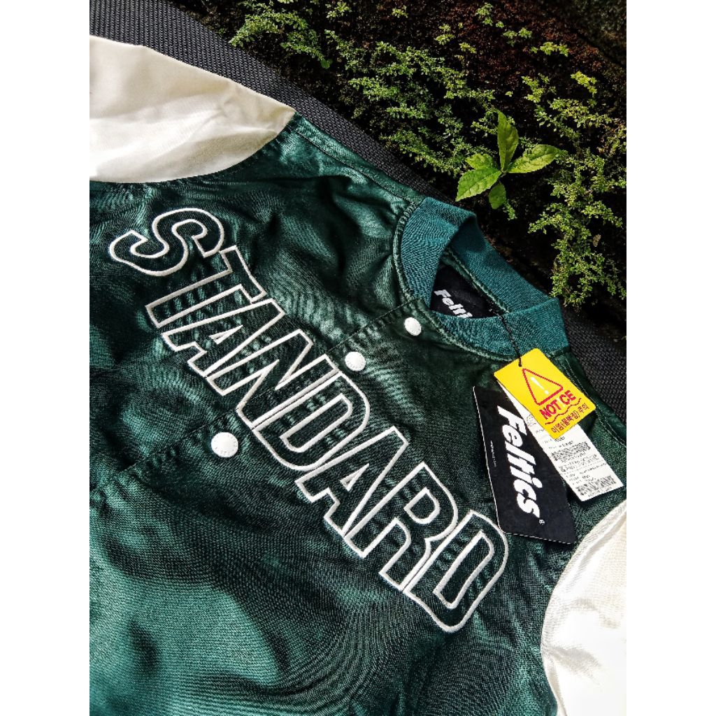 Jaket varsity baseball feltics original baru