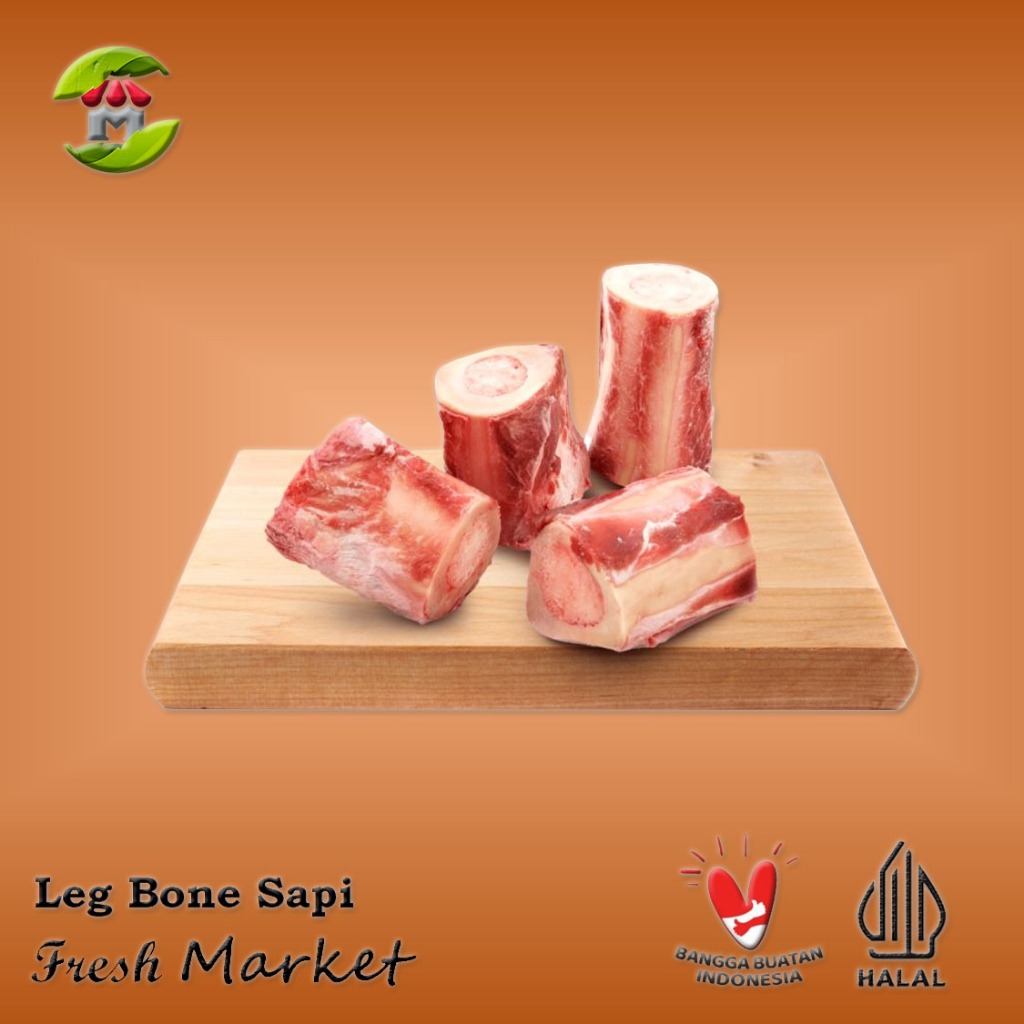 

[Bintaro] Leg Bone Tulang Sumsum Sapi Pack 900gr - 1kg