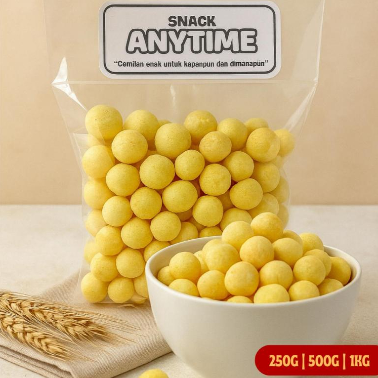 

250gr / 500gr / 1Kg | Snack Tahu Bulat Kering – Favorit Gurih Renyah Camilan Kering Kekinian