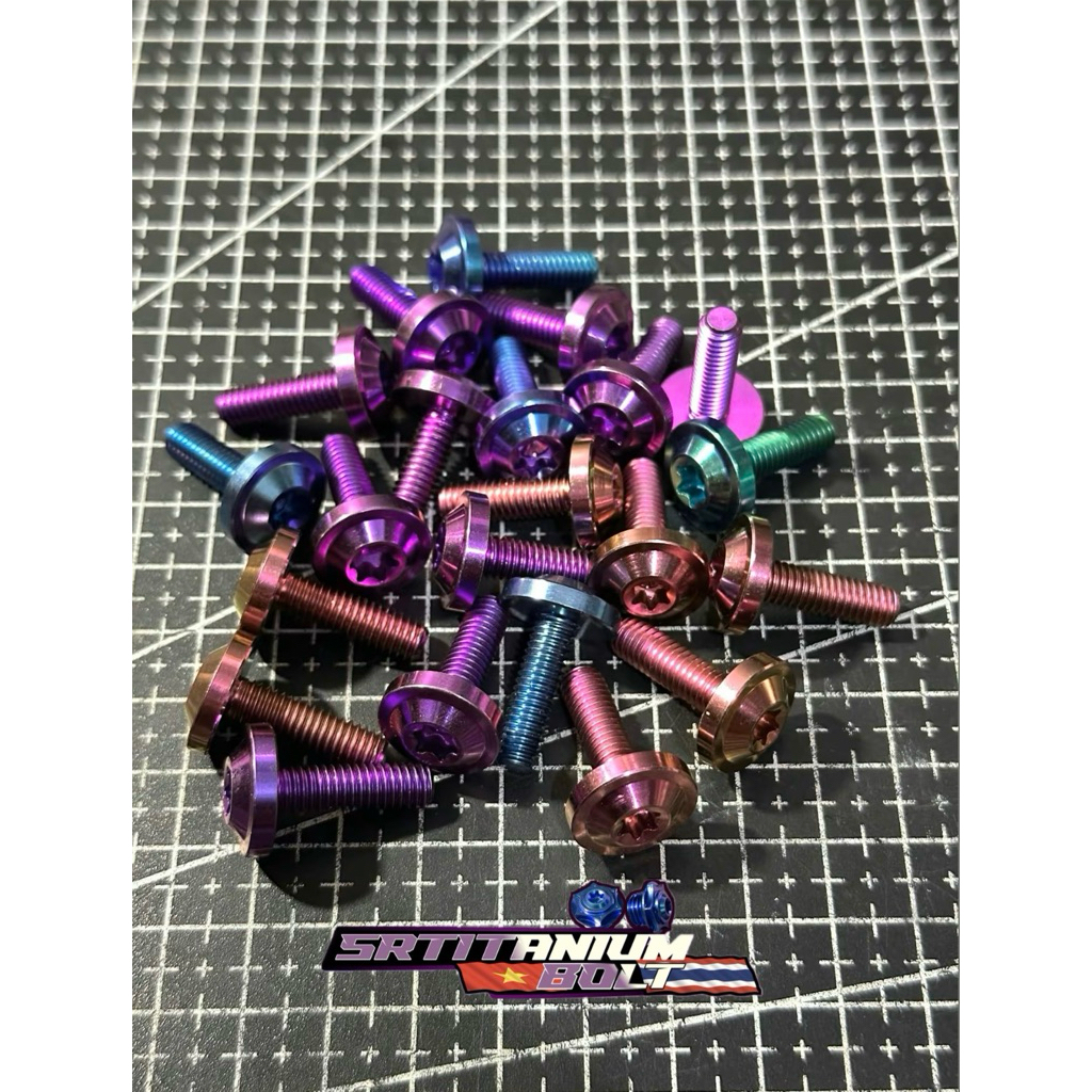 Baut Titanium M 6 x 20 Big Head