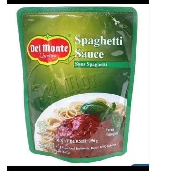 

Del Monte Spaghetti Sauce 250 gr