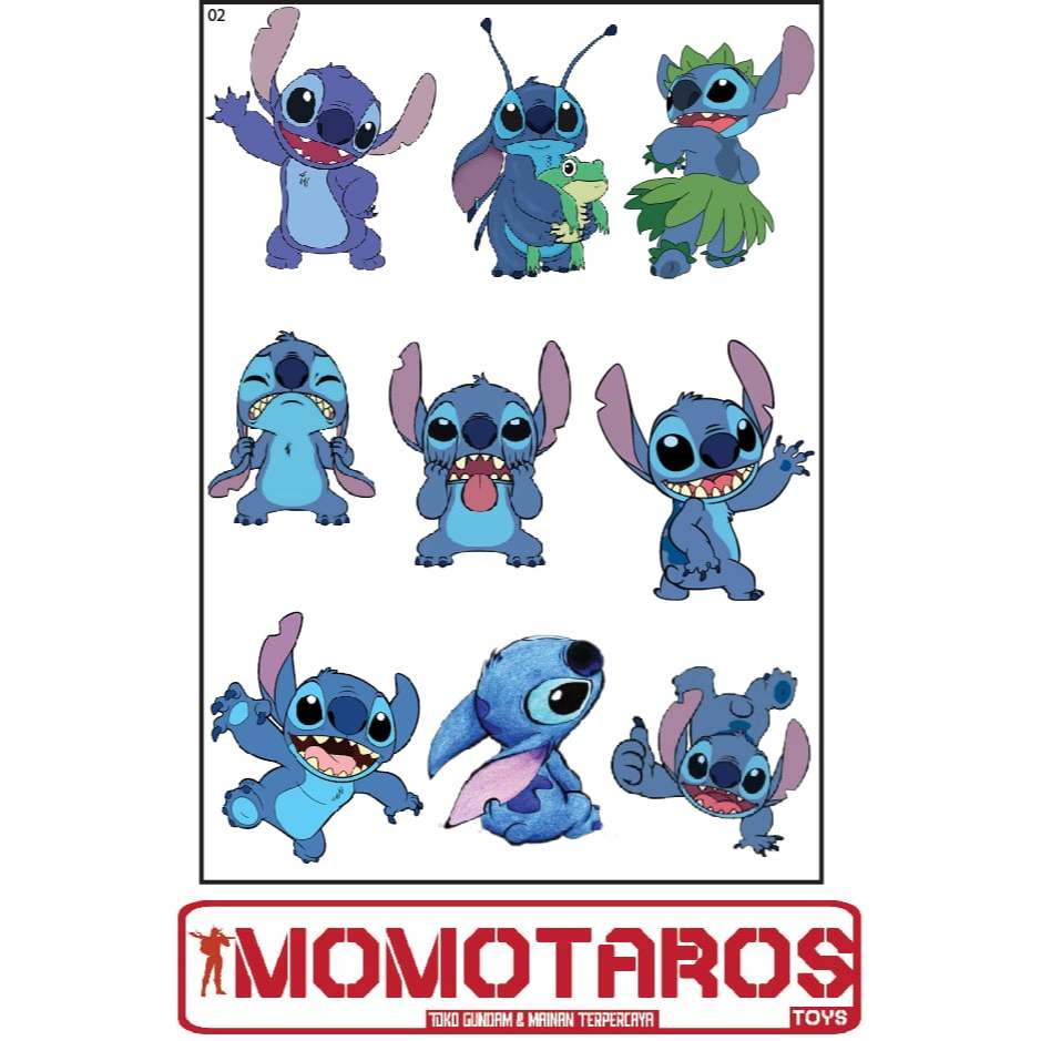 

Sticker Stitch Disney cartoon movie 1 pc