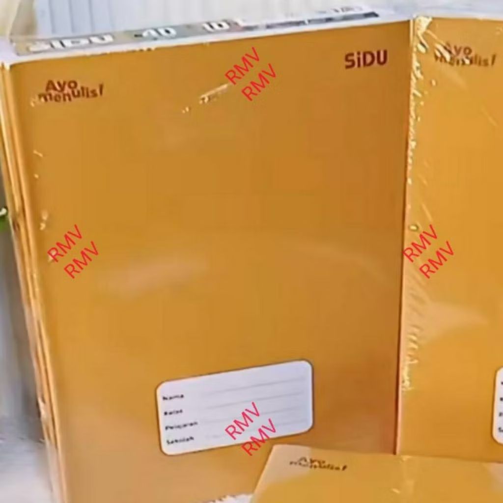 

Buku Sidu 40lb kraft cover coklat polos