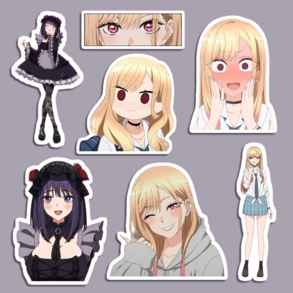 

Sticker Anime My dressup darling marin kitagawa