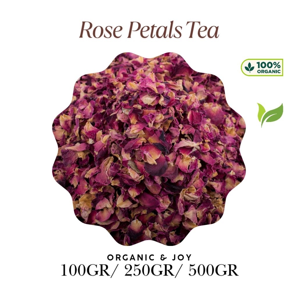 

Rose Petals Tea/ Teh Kelopak Mawar (Vegan,Premium,Relaxing)
