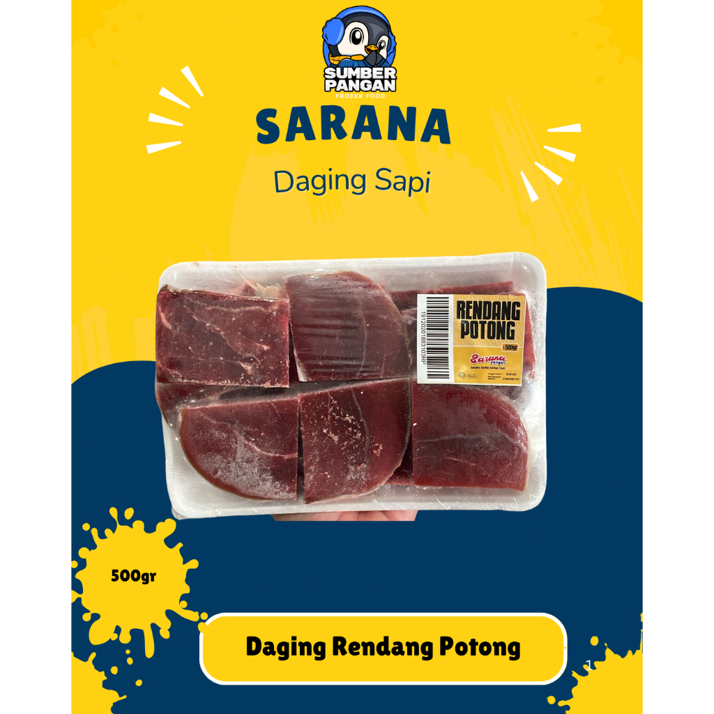 

Sarana Daging Sapi Potong/Rendang Potong 500-gr