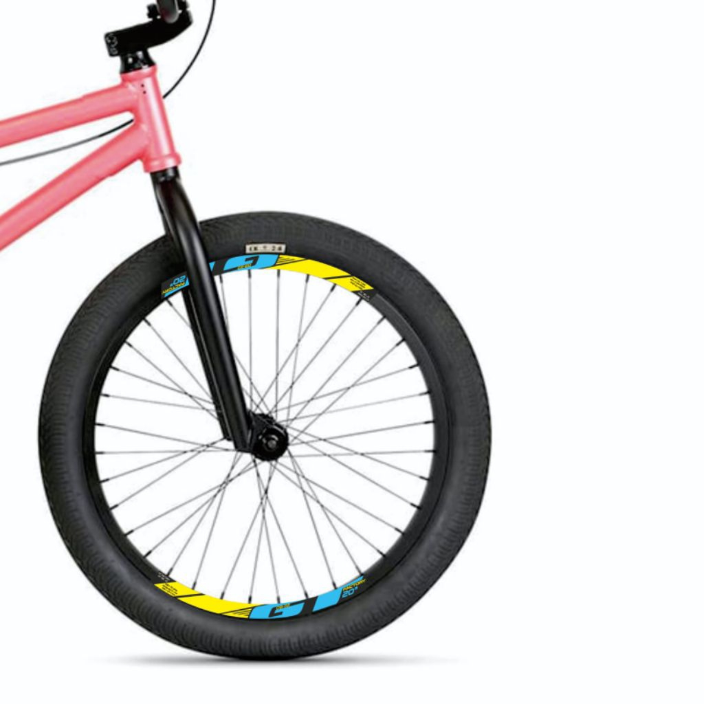 sticker decal sepeda BMX 20 inch merek GT