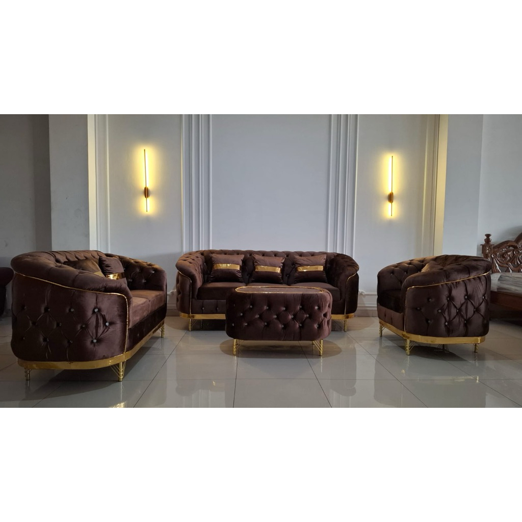 Sofa 321 kancing / sofa mewah