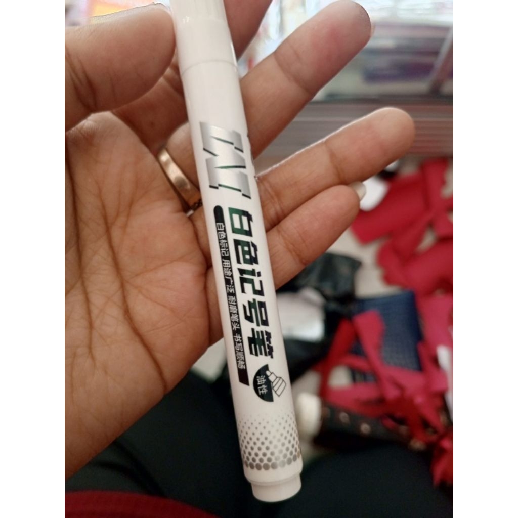 

spidol warna puyih permanen