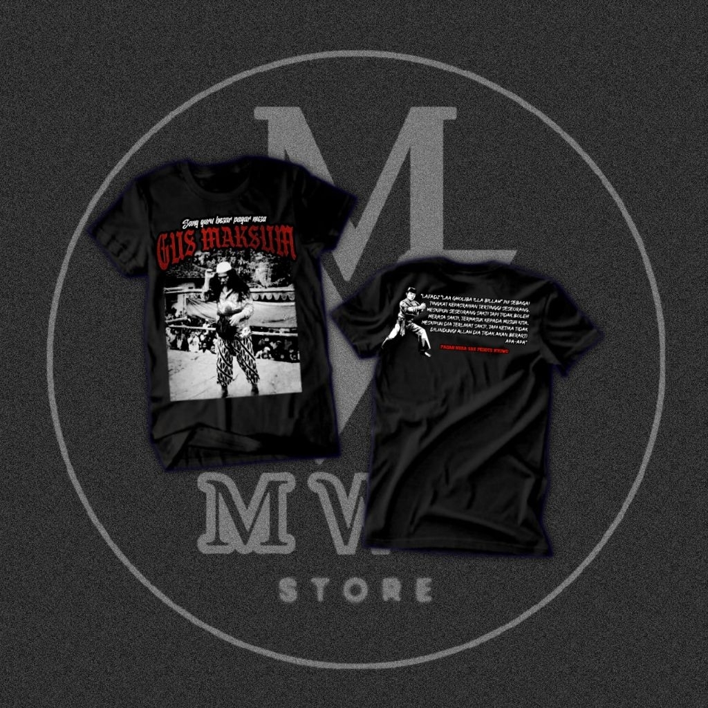 kaos guru besar pagarnusa( kh. masum jauhari)