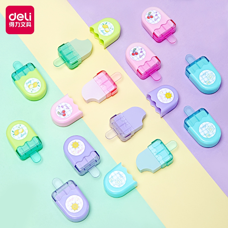 

Deli 71122 Eraser / Penghapus Bentuk Ice Cream Warna Cerah